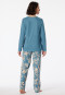 Pyjamas long blue gray - Comfort Nightwear