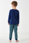 Pyjama lange manchet haai donkerblauw - Casual World