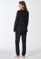 Pigiama lungo stelle nere - Teens Nightwear