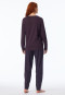 Pajamas long cuffs stripes multicolor - Comfort Nightwear