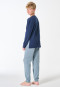 Pyjamas long color blocking mineral - Teens Nightwear