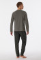 Pajamas long triangles taupe - Casual Essentials
