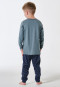 Long pyjamas interlock cuffs Dino mineral - Boys World