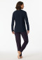 Pajamas long midnight blue - Comfort Essentials