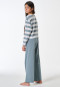 Pigiama lungo a righe multicolore - Teens Nightwear