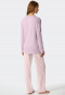 Long pajamas Tencel lilac - Pure Stripes