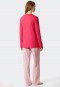 Schlafanzug lang Tencel pink - Pure Stripes