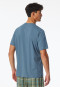 Shirt kurzarm atlantikblau - Mix+Relax