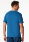Shirt korte mouw blauw - Mix+ Relax