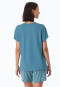 T-shirt manches courtes bleu-gris - Mix+Relax
