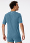 T-shirt manches courtes bleu-gris - Revival Karl-Heinz