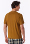 Short Sleeve Shirt in Curry - Mix+ Relax