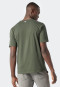 Shirt short-sleeved dark green - Revival Hannes
