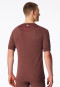 Shirt korte mouw havanna - Revival Karl-Heinz