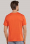 Shirt kurzarm Jersey Knopfleiste chilli rot - Mix+Relax