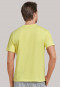 Shirt kurzarm Jersey Knopfleiste gelb - Mix+Relax