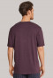 Shirt korte mouwen roodbruin - Mix & Relax Cotton Modal