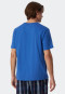 Shirt kurzarm Organic Cotton aqua - Mix+Relax
