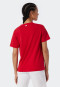 Tee-shirt manches courtes rouge - Revival Antonia