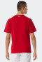 Tee-shirt manches courtes rouge - Revival Hannes