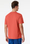 Shirt kurzarm rundhals grapefruit - Mix & Relax Cotton