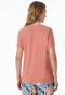 Shirt kurzarm rundhals papaya - Mix+Relax