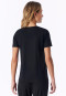Shirt kurzarm schwarz - Mix+Relax