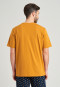 Shirt korte mouwen V-hals havanna - Mix+Relax