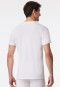 Shirt kurzarm V-Ausschnitt weiß - Premium Cotton