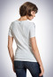 Tee-shirt manches courtes blanc-bleu - Revival Greta