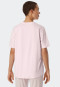 Shirt short-sleeved soft pink - Mix & Relax