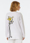 Shirt lange mouwen wit - Art Edition by Noah Becker
