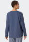 Shirt langarm blau - Mix+Relax