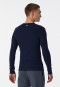 Maglia a maniche lunghe in tonalità blu scuro - Revival Friedrich
