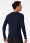 Long-sleeved shirt dark blue - Revival Karl-Heinz