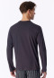 Shirt langarm graphit - Mix+Relax