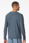 Maglietta manica lunga blu denim - Mix+ Relax