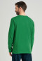 Shirt long-sleeved jersey crew neck green - Mix & Relax