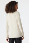 Shirt long-sleeve modal V-neck natural-heather - Mix+Relax