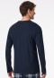 Shirt long-sleeve midnight blue - Mix+Relax