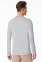 T-shirt manches longues Coton biologique gris chiné - Mix+Relax