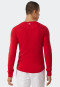 Shirt lange mouwen rood - Revival Karl-Heinz