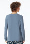 Shirt langarm rundhals blaugrau - Mix+Relax