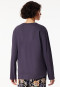 Shirt langarm rundhals indigo - Mix+Relax