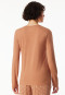 Shirt langarm rundhals rost - Mix+Relax