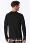 Zwart shirt met lange mouwen - Mix+ Relax