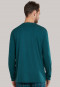 Shirt langarm V-Ausschnitt dunkelgrün - Mix+Relax