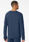 Shirt long-sleeve v-neck royal - Mix+Relax