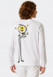 T-shirt blanc à manches longues - Art Edition by Noah Becker