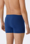 Boxer briefs 2-pack Tactel® solid patterned dark blue/aqua - selected! premium inspiration